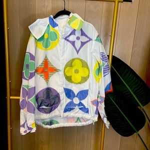 Louis Vuitton white jacket!